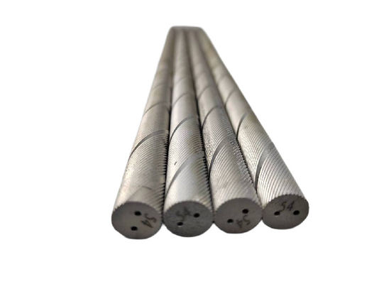 13.0g/Cm3-15.58g/Cm3 Verga a filo a volframmo a spirale con doppia apertura di raffreddamento