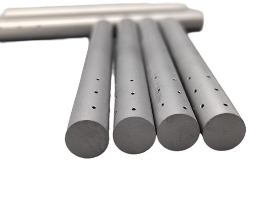 Barre di carburo di tungsteno solido ad alta durezza con fori di raffreddamento laterali multipli