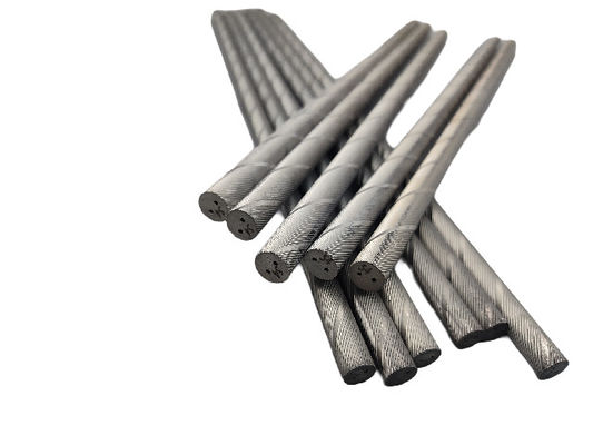 Superficie del terreno Rifinitura della canna elicoidale del carburo di tungsteno con fori di raffreddamento HRA 81.5-95 per la lavorazione di precisione
