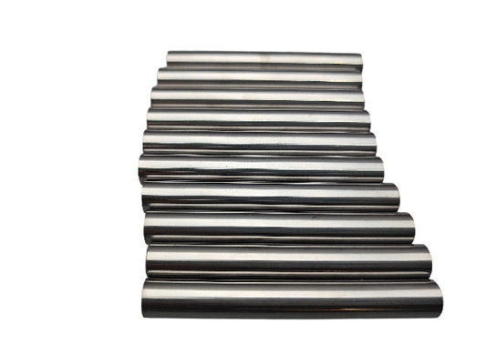 Barre di carburo di tungsteno metallico argento con struttura cementata solida resistente agli urti