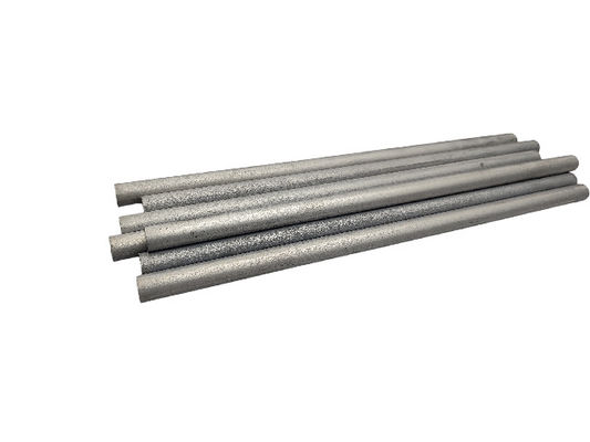 Barriere bianche a carburo rotondo resistenti all'usura per ambienti industriali esigenti