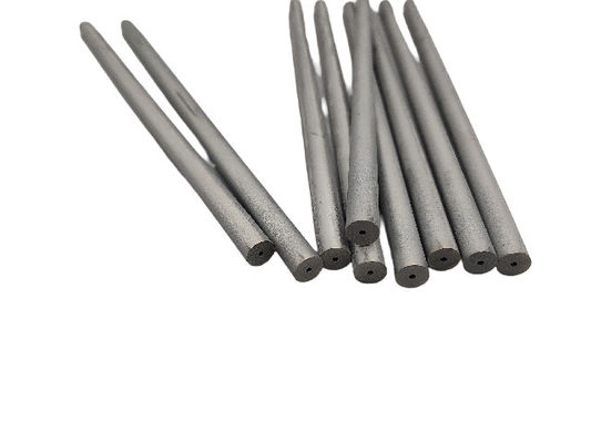 Barriere bianche a carburo rotondo resistenti all'usura per ambienti industriali esigenti