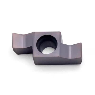 Strumento a carburo di tungsteno a doppia testa singolo inserimento a scanalatura inserimento 6GR 100 ideale per compiti di scanalamento metallico di precisione