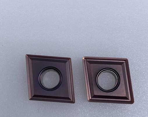CNMG 120408 Carburo inserito con forma di diamante a 80°, design a doppio lato e rastrello negativo per la tornitura CNC